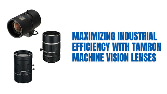 Maximizing Industrial Efficiency with Tamron Machine Vision Lenses