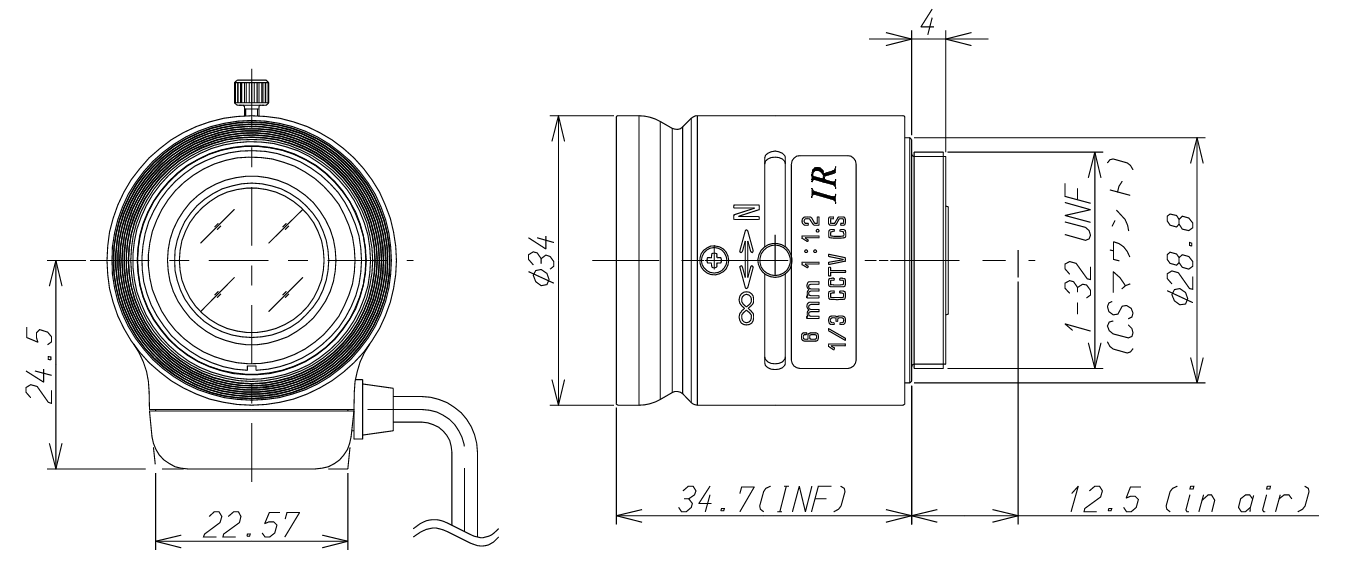 13FG06IR-SQ Dimensions