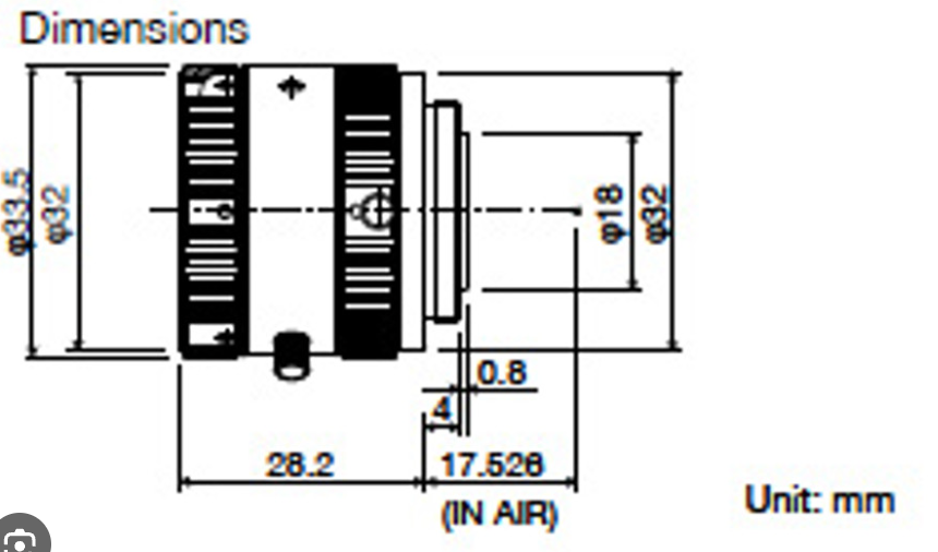 FL-CC1214-2M Dimensions Diagram