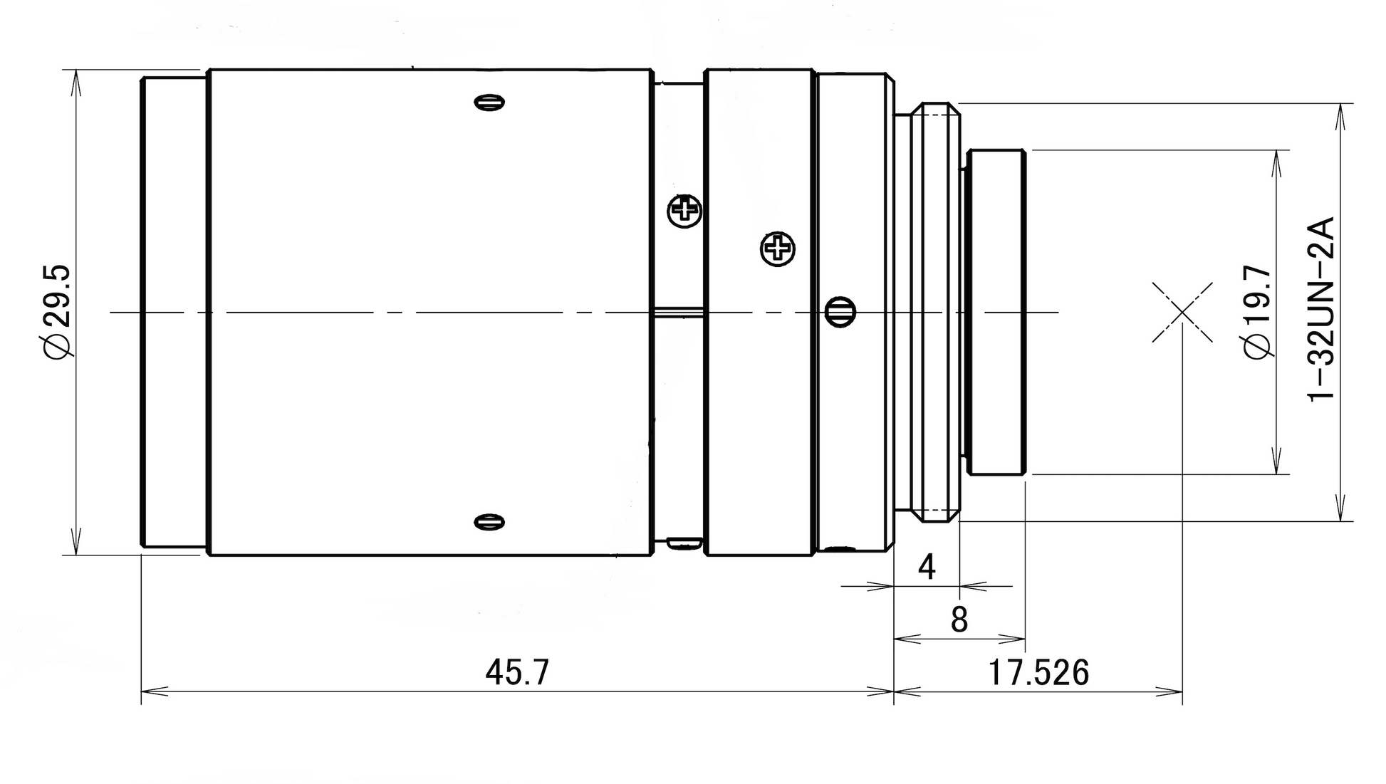 FL-CC1214A-2M Dimensions Diagram