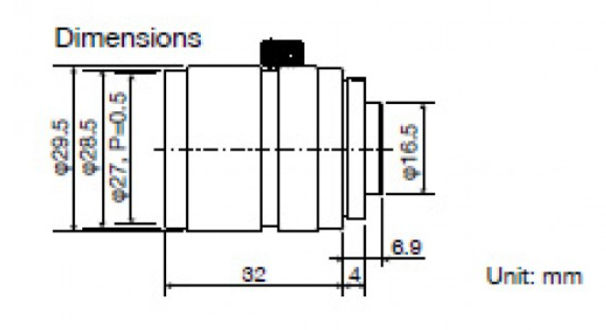 FL-CC2514-2M Dimensions Diagram