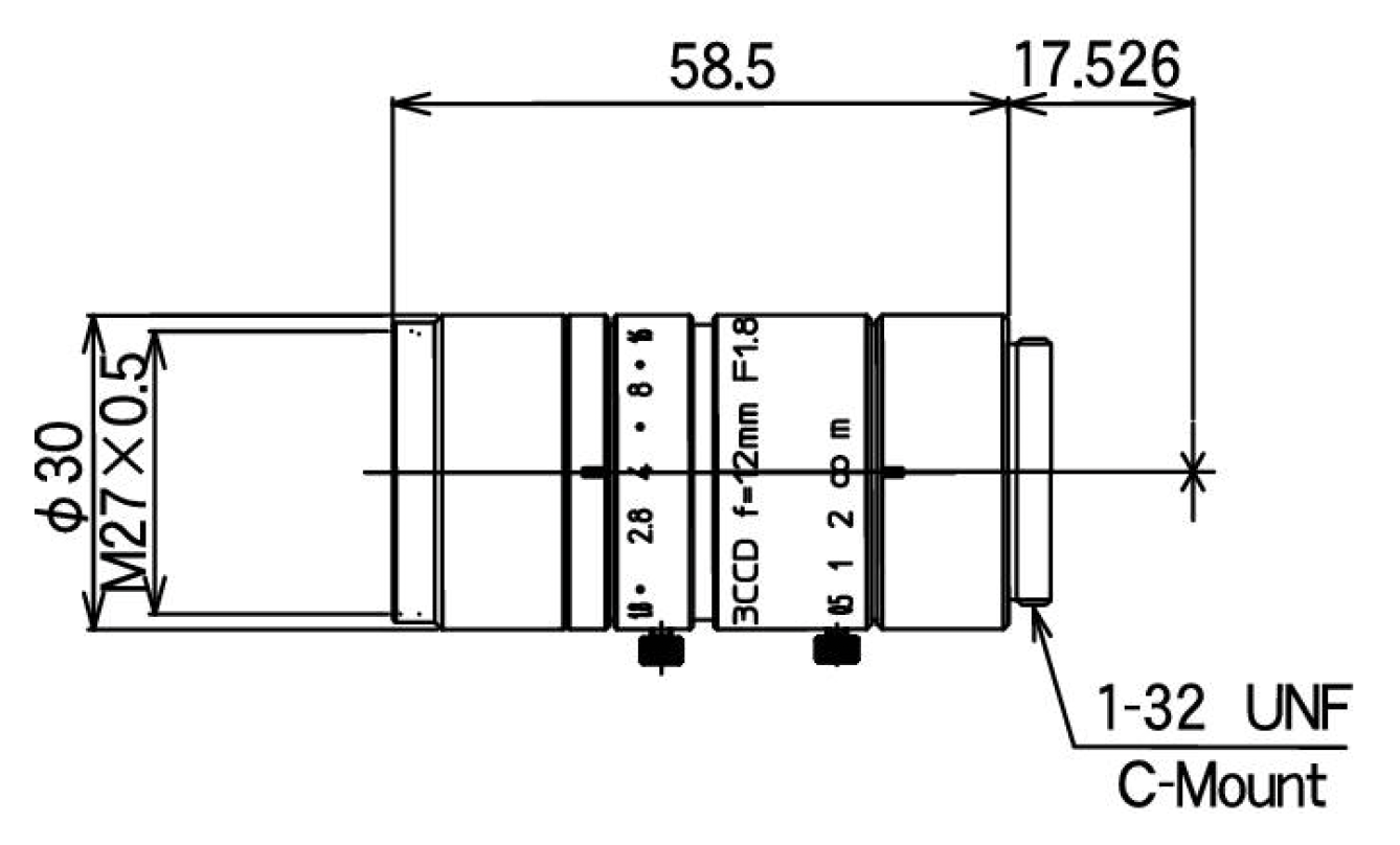 LM12NC3 Dimensions