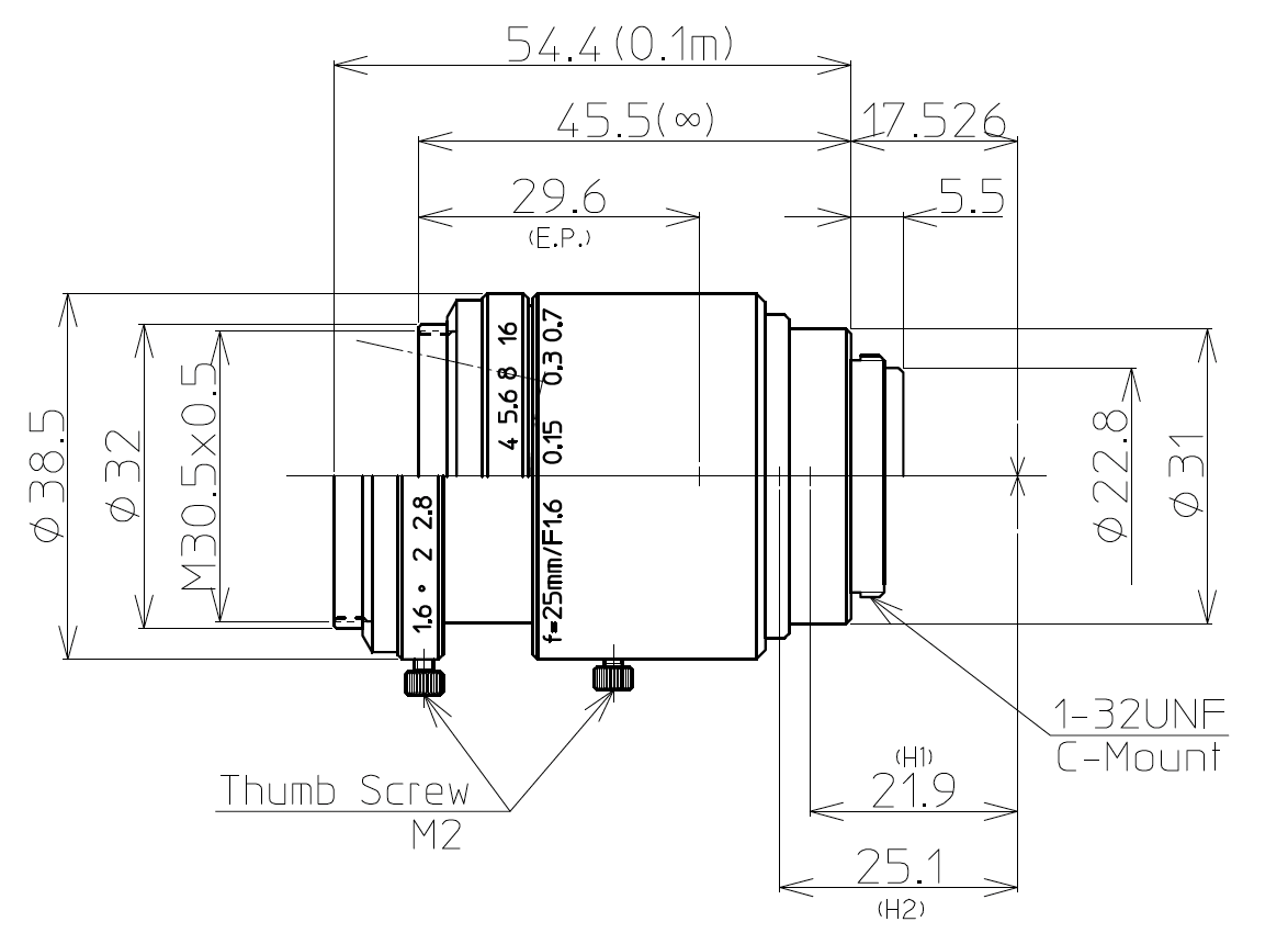 LM25JC5M2 Dimensions