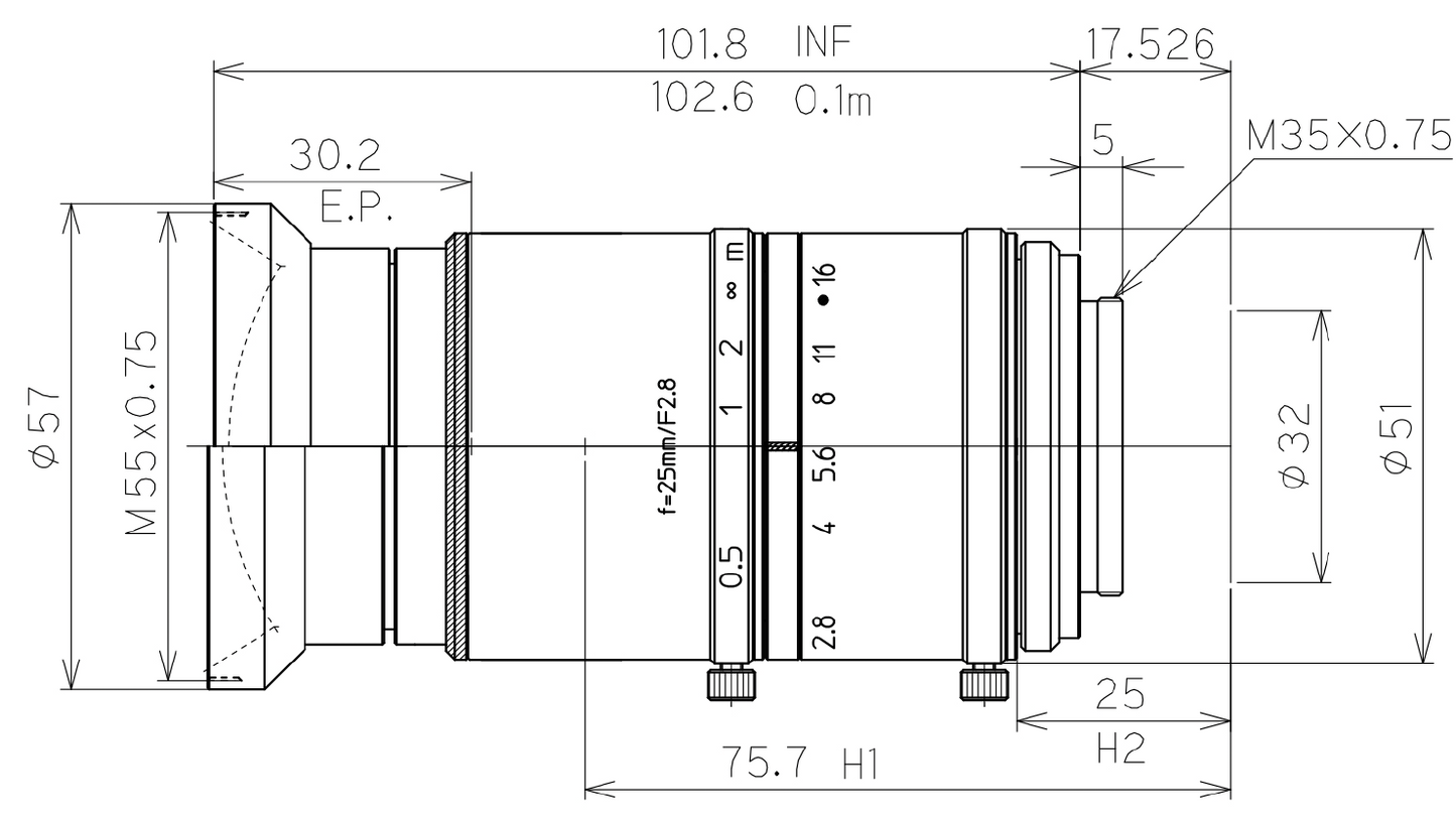 LM25VM35 Dimensions