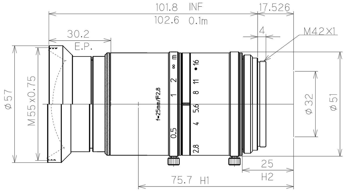 LM25VM42 Dimensions