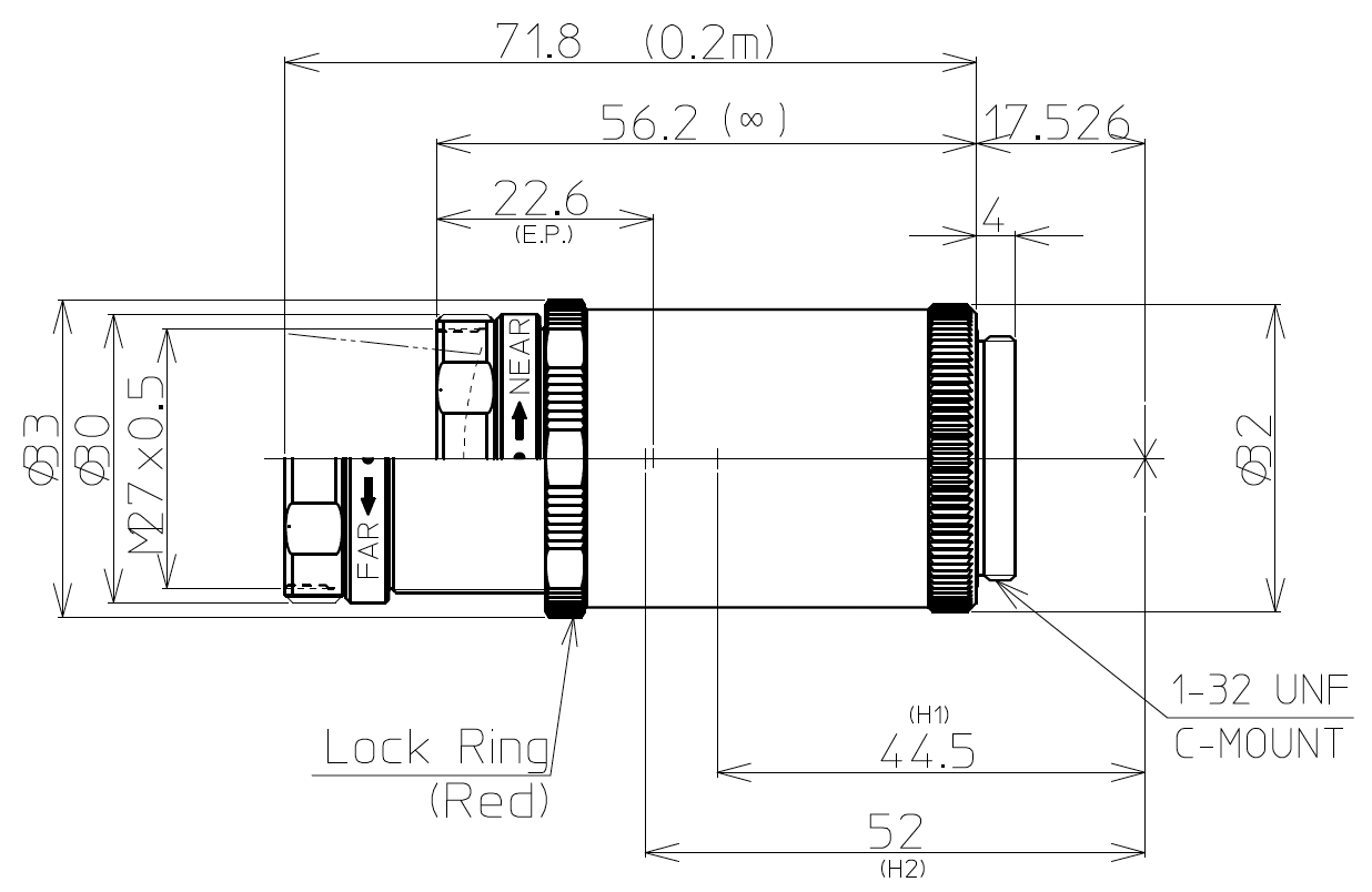 LM50JCM-WP Dimensions