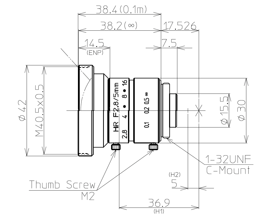 LM5JC1M Dimensions