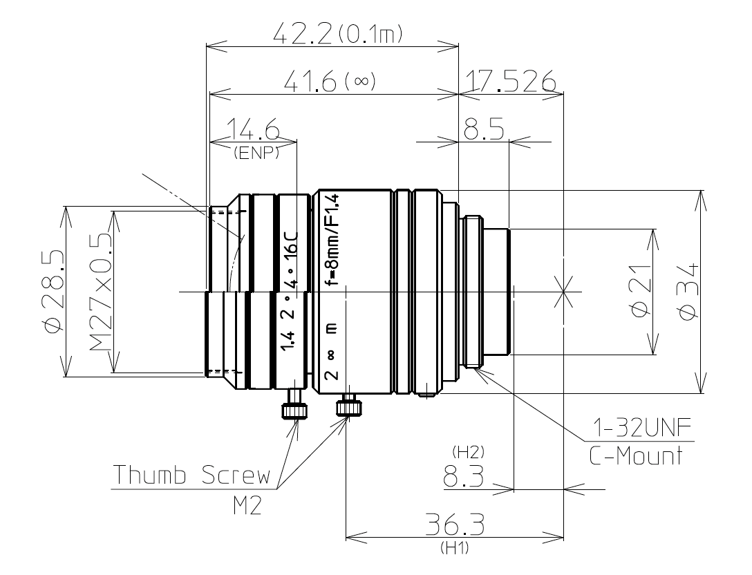 LM8JC1MS Dimensions